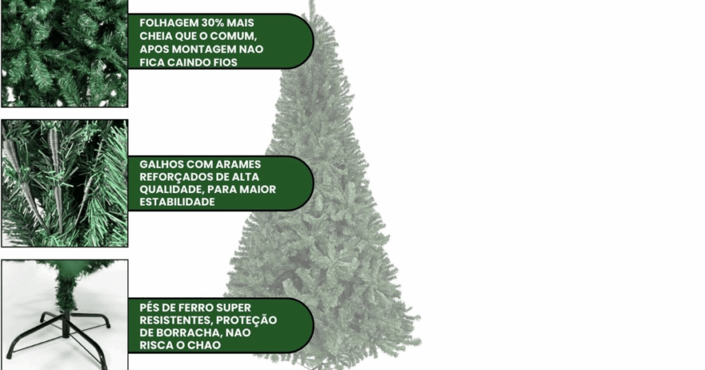 Árvore de Natal Imperial Elegância Que Sua Casa Merece Neste Natal