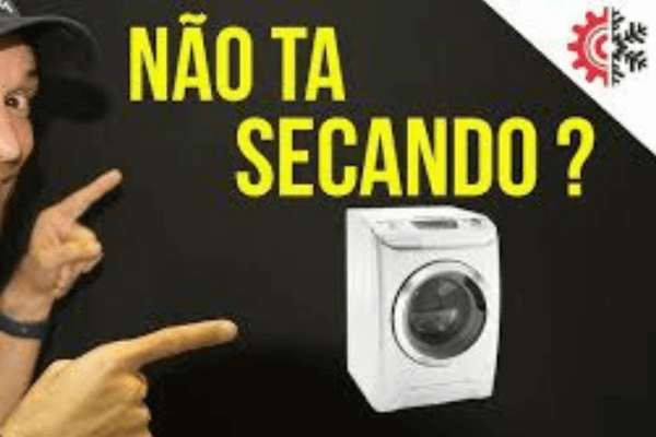 Máquina de Lava e Seca Não Está Secando Direito