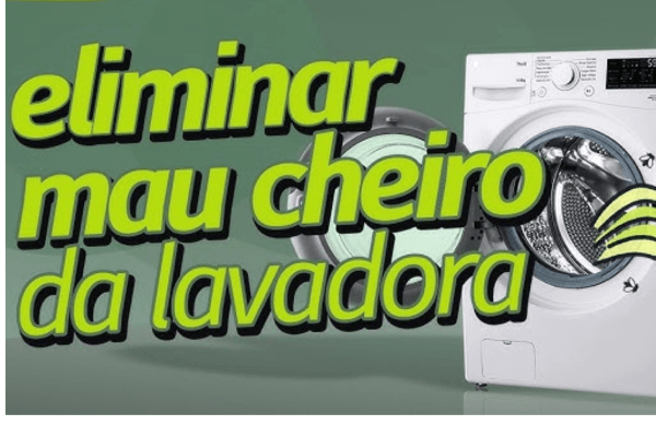 Como eliminar o mau cheiro da máquina de lava e seca