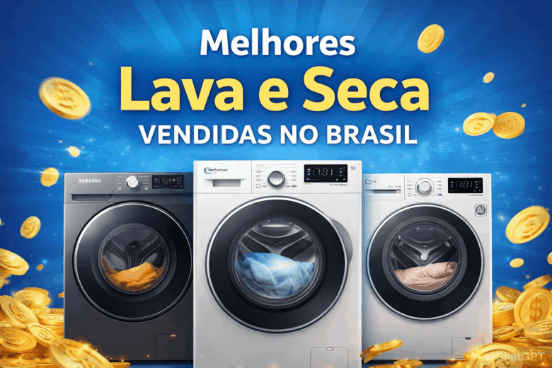 Melhores Lava e Seca Vendidas no Brasil