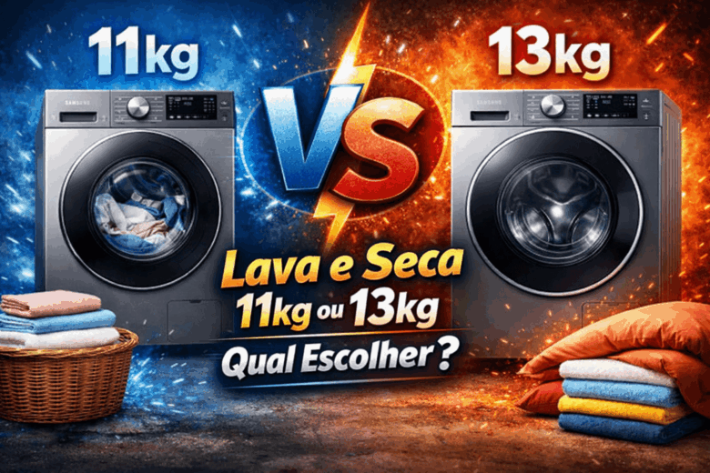 Lava e Seca 11kg ou 13kg Qual Escolher
