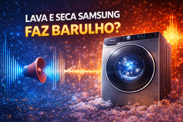 Lava e Seca Samsung Faz Muito Barulho