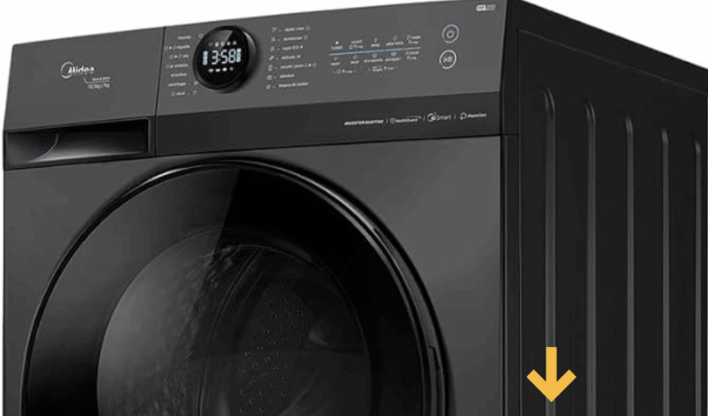 Lava e Seca 10,5kg Midea HealthGuard Titanium Conectada MF200D105WB/GK-01 127V