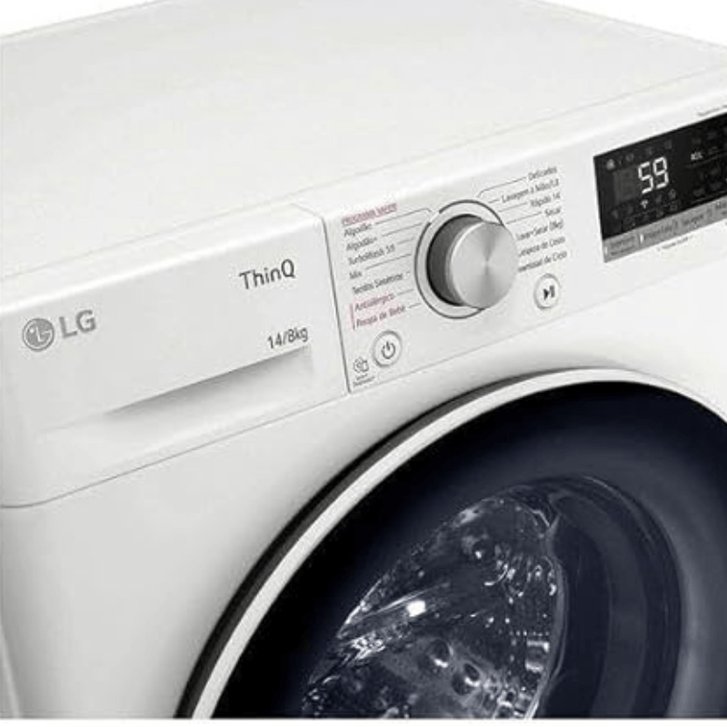 Lava e Seca LG 12kg Smart VC4 CV5012WC4 AI DD